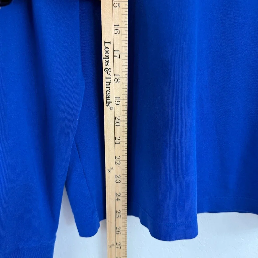 Polo Ralph Lauren Quarter Zip Pullover Blue Pima Cotton Preppy Old Money Golf L